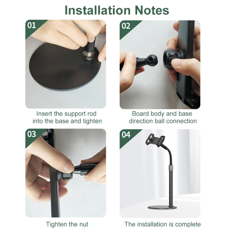 Supporto da tavolo girevole per smartphone e tablet 4,6-7,8"