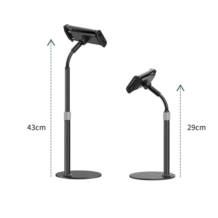 Supporto da tavolo girevole per smartphone e tablet 4,6-7,8"