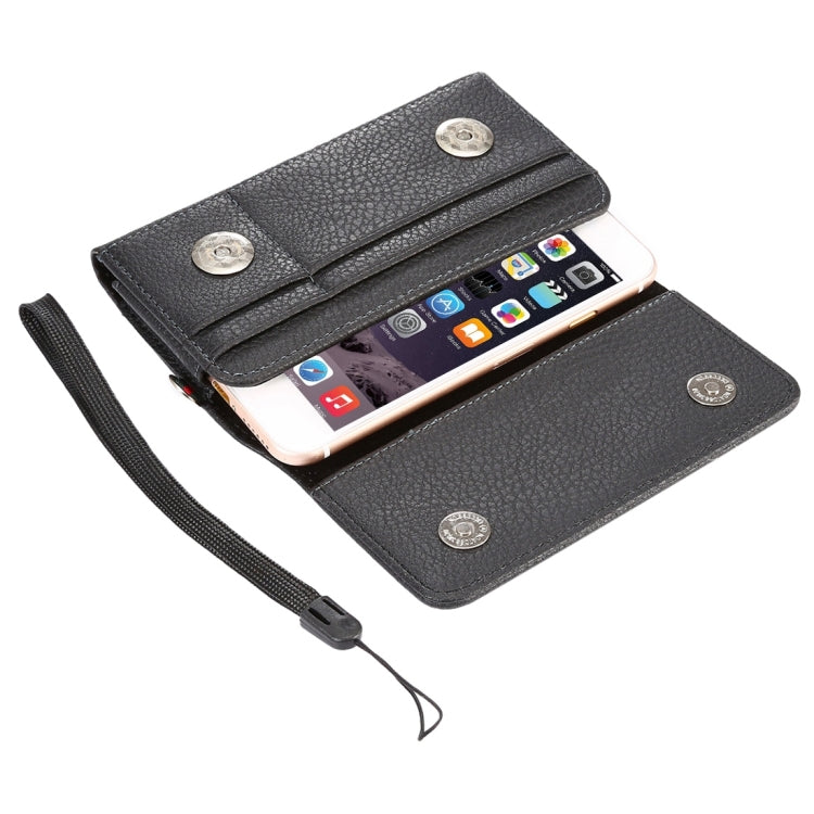 Custodia universale in pelle PU per smartphone compatibile