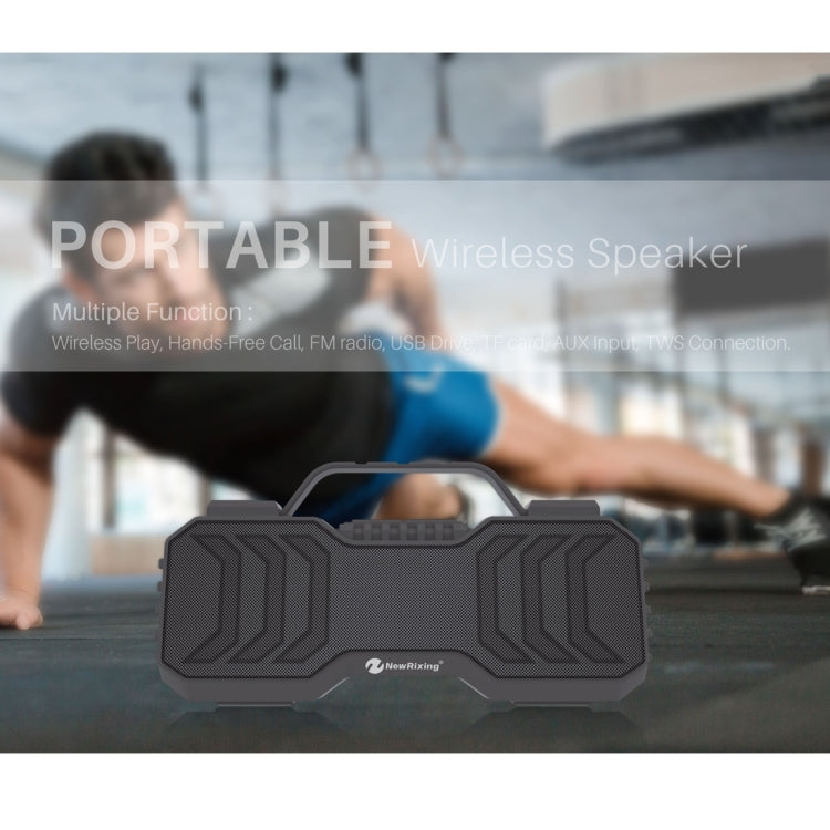 NewRixing NR-2029 Altoparlante stereo Bluetooth wireless portatile con funzione TWS