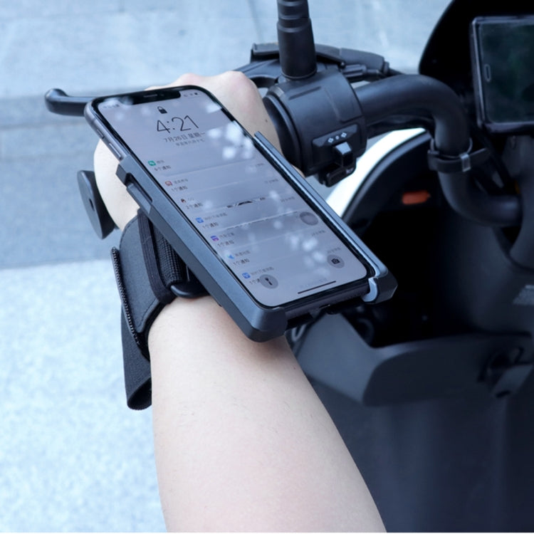 Supporto vivavoce con cinturino elastico per smartphone