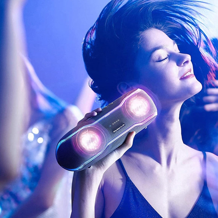XDOBO BMTL BOSS Altoparlante Bluetooth wireless portatile impermeabile IPX7 con luce colorata RGB e TWS, BMTL BOSS