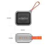 XDOBO Prince 1995 II IPX7 Altoparlante Bluetooth wireless portatile impermeabile Subwoofer esterno, Prince 1995 II