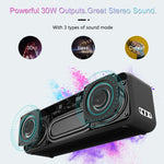 XDOBO X5 IPX6 Altoparlante Bluetooth wireless portatile impermeabile Subwoofer esterno, X5
