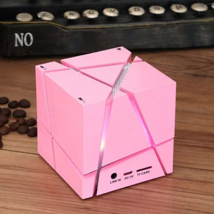 Altoparlante Bluetooth wireless Qone 2 Cube Mini scheda portatile, Bluetooth Speaker (Black), Bluetooth Speaker (Pink), Bluetooth Speaker (Blue), Bluetooth Speaker(White)