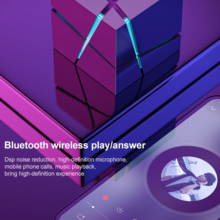 Altoparlante Bluetooth wireless Qone 2 Cube Mini scheda portatile, Bluetooth Speaker (Black), Bluetooth Speaker (Pink), Bluetooth Speaker (Blue), Bluetooth Speaker(White)