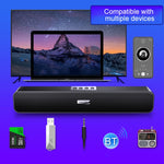 YINDIAO A36 Bluetooth 5.0 Smart Subwoofer Altoparlante Bluetooth wireless per computer, versione di aggiornamento Bluetooth, Bluetooth Upgrade Version(Black), Bluetooth Upgrade Version(Grey)