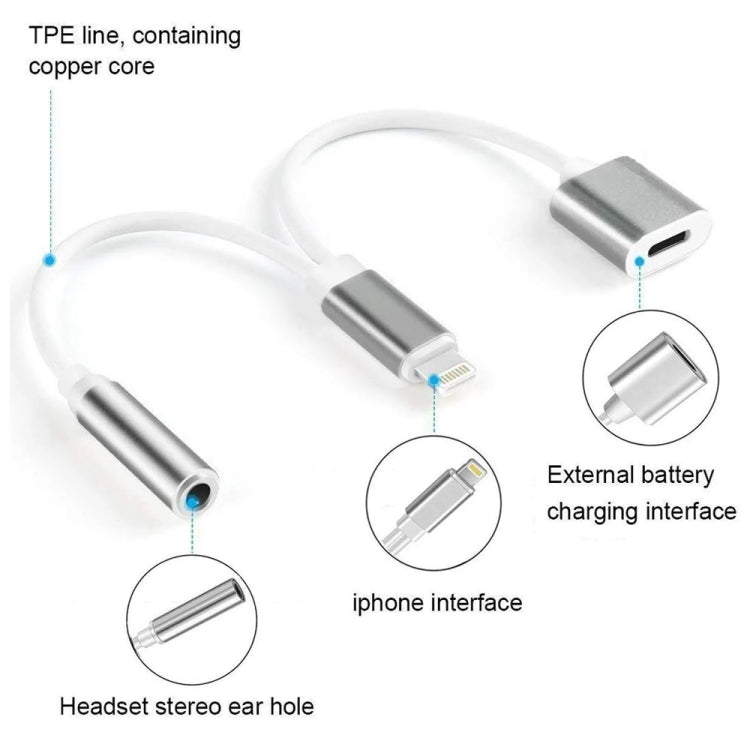 Cavo adattatore audio 8 pin a 3,5 mm