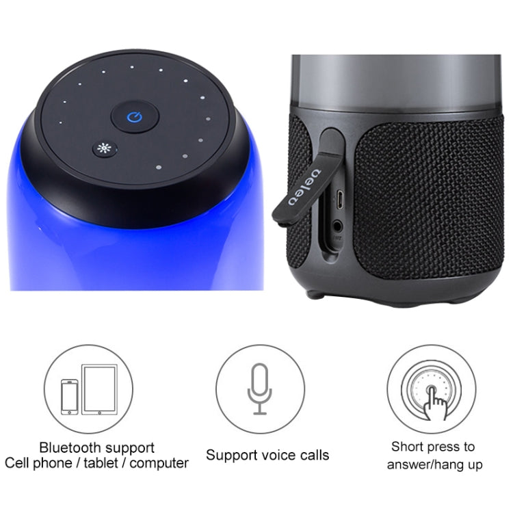 Altoparlante Bluetooth wireless originale Xiaomi Youpin V03 con luce colorata, supporto vivavoce/AUX