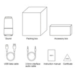 Altoparlante Bluetooth Xiaomi Youpin V03 con luce colorata