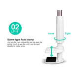 Staffa universale girevole 360° per smartphone e tablet