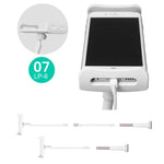 Staffa universale girevole 360° per smartphone e tablet