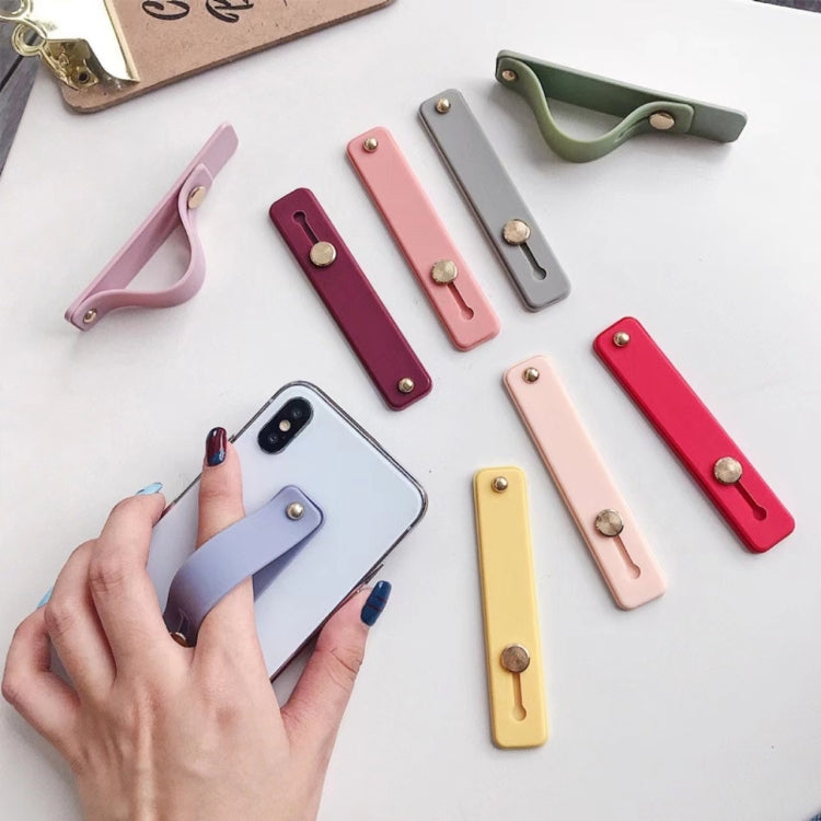 Supporto da tavolo con cinturino in pelle TPU per telefono