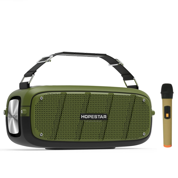 HOPESTAR A20 Pro TWS Altoparlante Bluetooth subwoofer impermeabile portatile da esterno con microfono, supporto Power Bank e chiamate in vivavoce, disco U e scheda TF e AUX da 3,5 mm, A20 Pro Yellow, A20 Pro Black, A20 Pro Green, A20 Pro Blue, A20 Pro Red