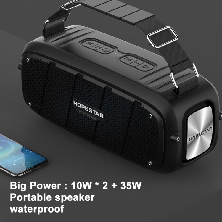 HOPESTAR A20 Pro TWS Altoparlante Bluetooth subwoofer impermeabile portatile da esterno con microfono, supporto Power Bank e chiamate in vivavoce, disco U e scheda TF e AUX da 3,5 mm, A20 Pro Yellow, A20 Pro Black, A20 Pro Green, A20 Pro Blue, A20 Pro Red