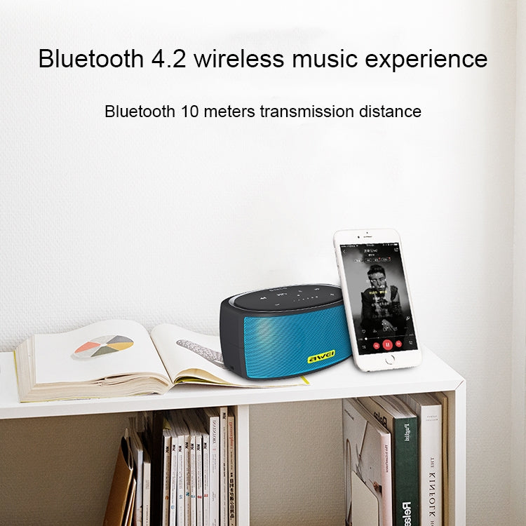 Altoparlante Bluetooth wireless portatile awei Y210 V4.2 con bassi migliorati, supporto NFC/scheda TF/AUX, Y210