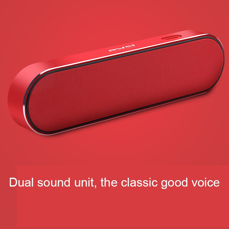 Altoparlante Bluetooth wireless portatile awei Y220 V4.2 con suono stereo 3D chiaro HD e cancellazione del rumore, supporto scheda TF/AUX, Y220