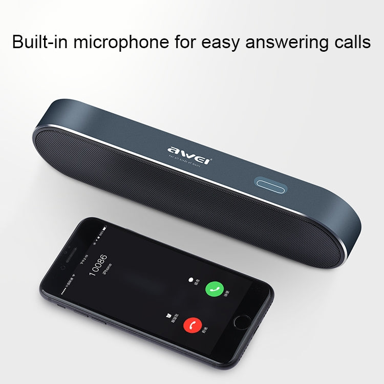 Altoparlante Bluetooth wireless portatile awei Y220 V4.2 con suono stereo 3D chiaro HD e cancellazione del rumore, supporto scheda TF/AUX, Y220