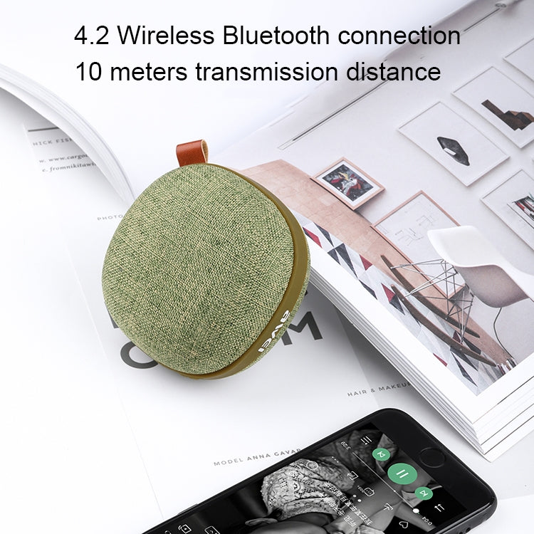 awei Y260 Mini altoparlante portatile wireless Bluetooth IPX4 impermeabile, microfono incorporato, supporto scheda TF, Y260