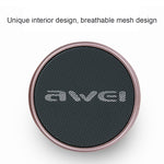 awei Y500 Mini altoparlante Bluetooth wireless portatile con stereo 3D, microfono incorporato, supporto scheda TF/AUX, Y500