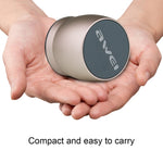 awei Y500 Mini altoparlante Bluetooth wireless portatile con stereo 3D, microfono incorporato, supporto scheda TF/AUX, Y500