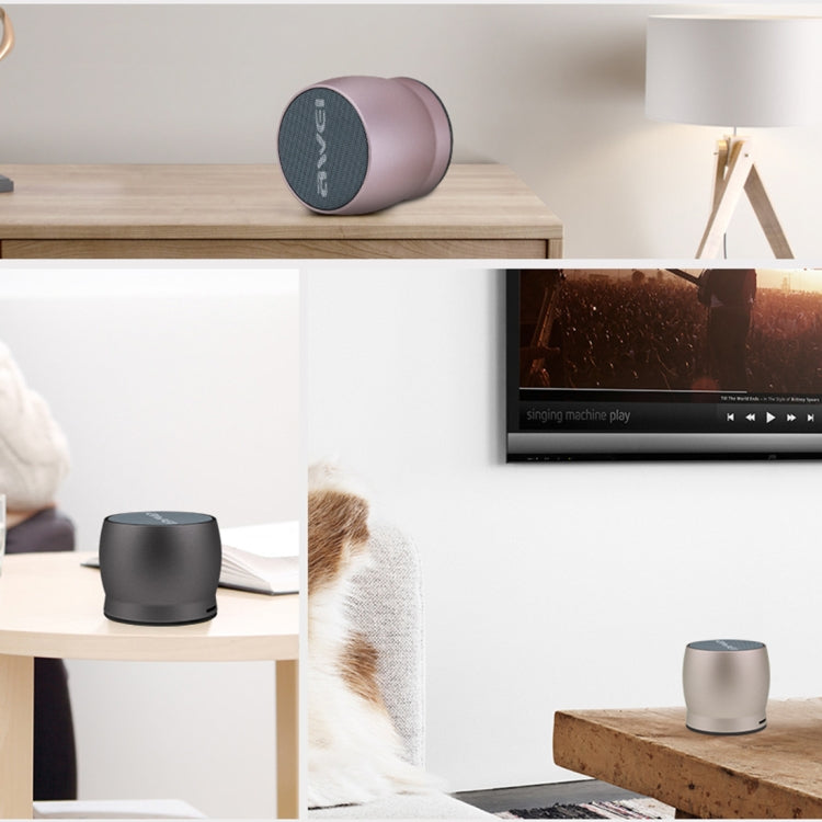 awei Y500 Mini altoparlante Bluetooth wireless portatile con stereo 3D, microfono incorporato, supporto scheda TF/AUX, Y500