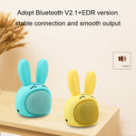 Awei Y700 Mini altoparlante Bluetooth wireless portatile coniglio, microfono incorporato, supporto AUX/chiamata a mani libere, Y700