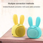 Awei Y700 Mini altoparlante Bluetooth wireless portatile coniglio, microfono incorporato, supporto AUX/chiamata a mani libere, Y700