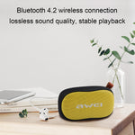 Awei Y900 Mini altoparlante portatile wireless Bluetooth con microfono per la riduzione del rumore, supporto scheda TF/AUX, Y900