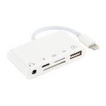 HUB USB 5 in 1 per iPhone 7 e modelli successivi