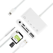 HUB USB 5 in 1 per iPhone e iPad