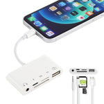 HUB USB 5 in 1 per iPhone 7 e modelli successivi