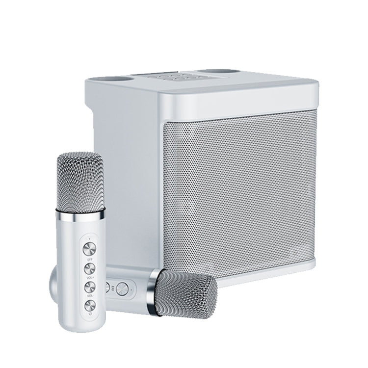 Wireless Bluetooth Karaoke Speaker Microphone YS-203, YS-203 (Silver), YS-203 (Black), YS-203 (Red)