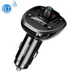 USAMS US-CC115 C21 Caricatore per auto wireless FM con doppio display digitale USB 3.4A, US-CC115 C21