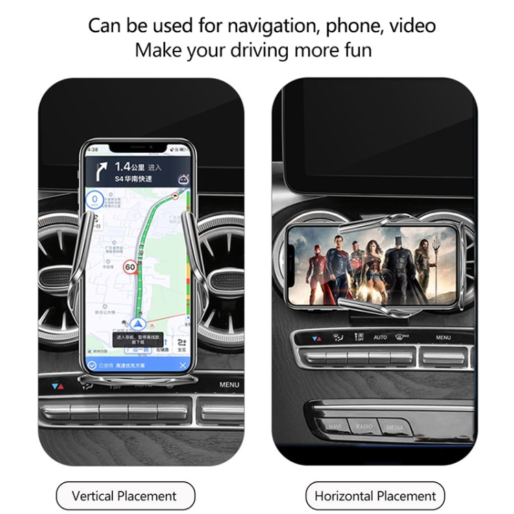 WK WP-U205 Supporto per auto con ricarica wireless trascendente serie Vanguard da 15 W, WP-U205
