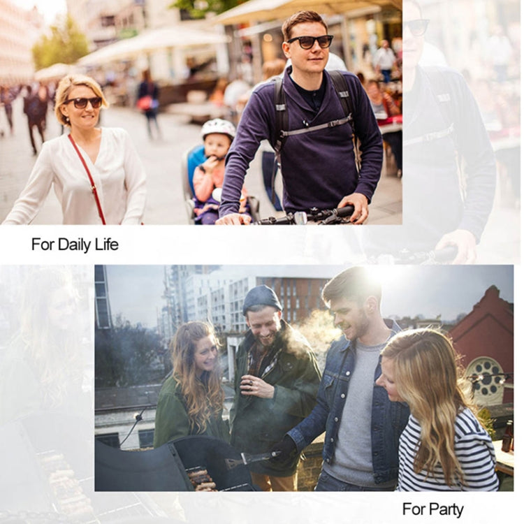 Mini altoparlante Bluetooth wireless ultrasottile portatile da esterno BT209, supporto scheda TF e chiamate in vivavoce, Black, Silver