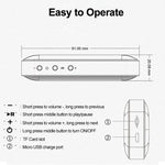 Mini altoparlante Bluetooth portatile BT209