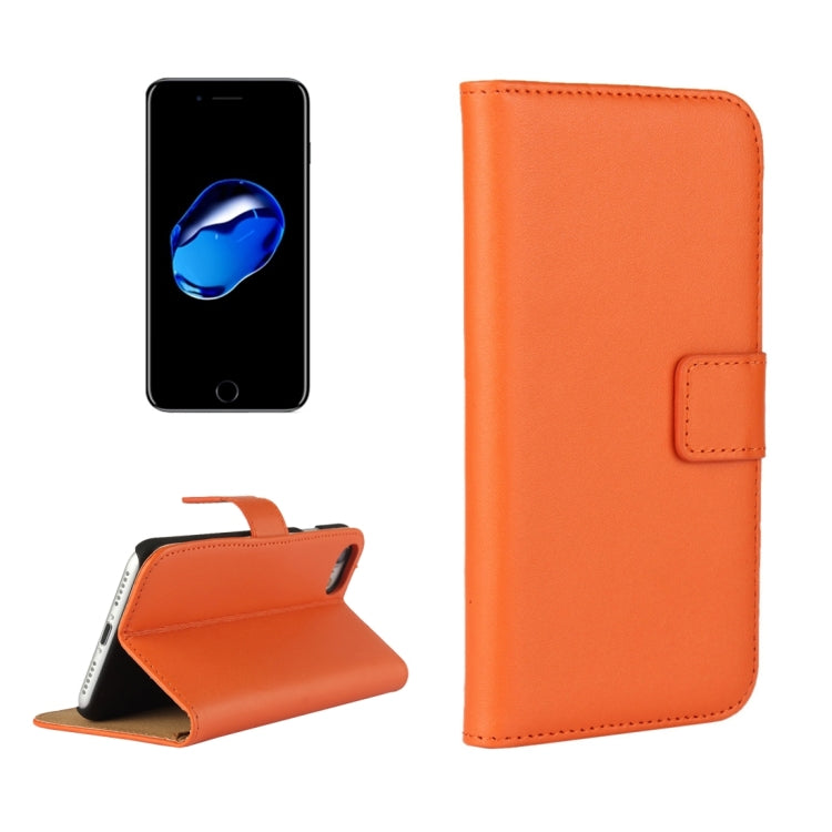 Custodia portafoglio in vera pelle per iPhone 8 e 7