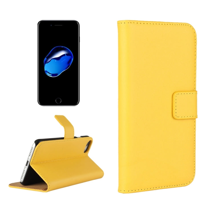 Custodia portafoglio in vera pelle per iPhone 8 e 7