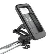 Staffa per telefono cellulare touch screen per borsa impermeabile per bicicletta per telefono inferiore a 7 pollici, Bicycle Touch Screen Bracket
