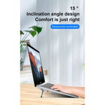 Supporto pieghevole universale per laptop R-JUST BJ01