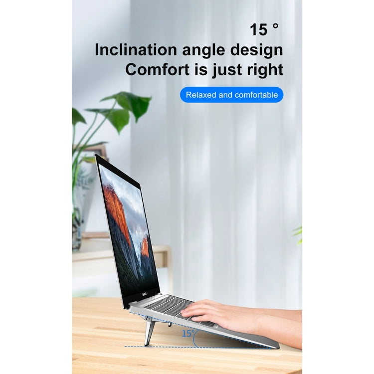 Supporto pieghevole universale per laptop R-JUST BJ01