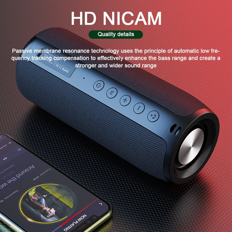 ZEALOT S51 Altoparlante Bluetooth stereo portatile con microfono incorporato, supporto per chiamate in vivavoce, scheda TF e AUX, S51