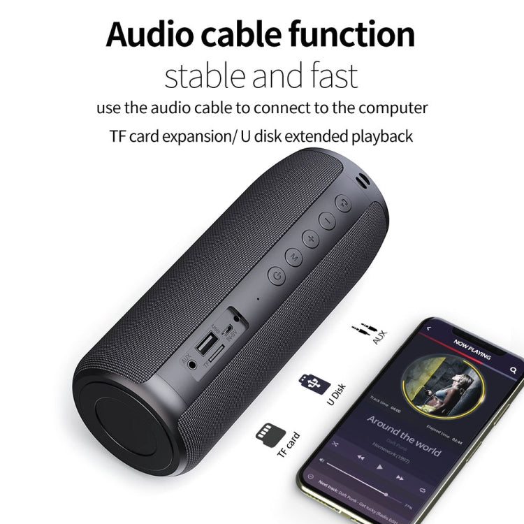 ZEALOT S51 Altoparlante Bluetooth stereo portatile con microfono incorporato, supporto per chiamate in vivavoce, scheda TF e AUX, S51