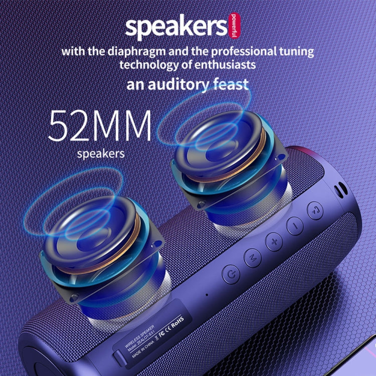 ZEALOT S51 Altoparlante Bluetooth Portatile Stereo
