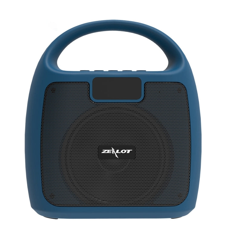 ZEALOT S42 Altoparlante Bluetooth wireless radio FM portatile con microfono incorporato, supporto per chiamate in vivavoce, scheda TF e AUX