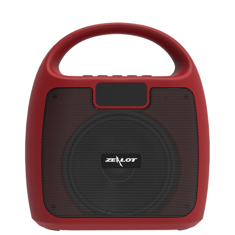 ZEALOT S42 Altoparlante Bluetooth wireless radio FM portatile con microfono incorporato, supporto per chiamate in vivavoce, scheda TF e AUX