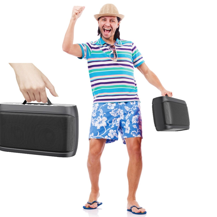 Altoparlante Bluetooth wireless portatile HiFi Bass OneDer D1 da 60 W, supporto vivavoce / USB / AUX / TF