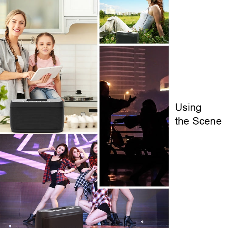 Altoparlante Bluetooth wireless portatile HiFi Bass OneDer D1 da 60 W, supporto vivavoce / USB / AUX / TF