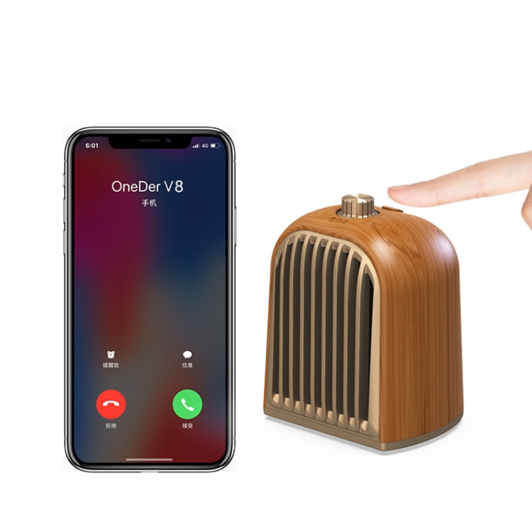Oneder V8 Coppia di ventose magnetiche Cassa audio stereo Altoparlante Bluetooth senza fili con cinturino, supporto vivavoce e scheda TF e unità USB e AUX